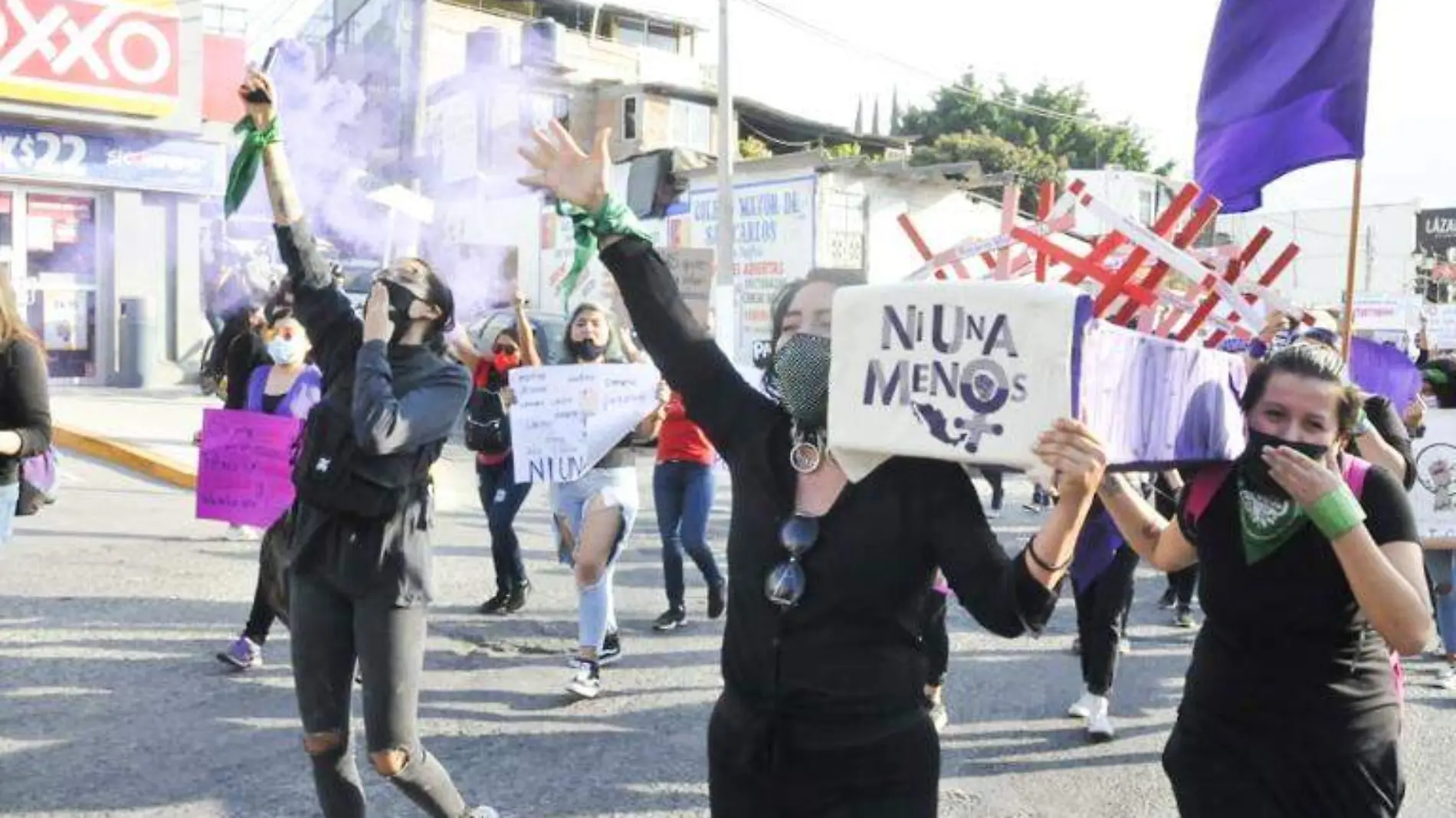 marcha feminista chilpo